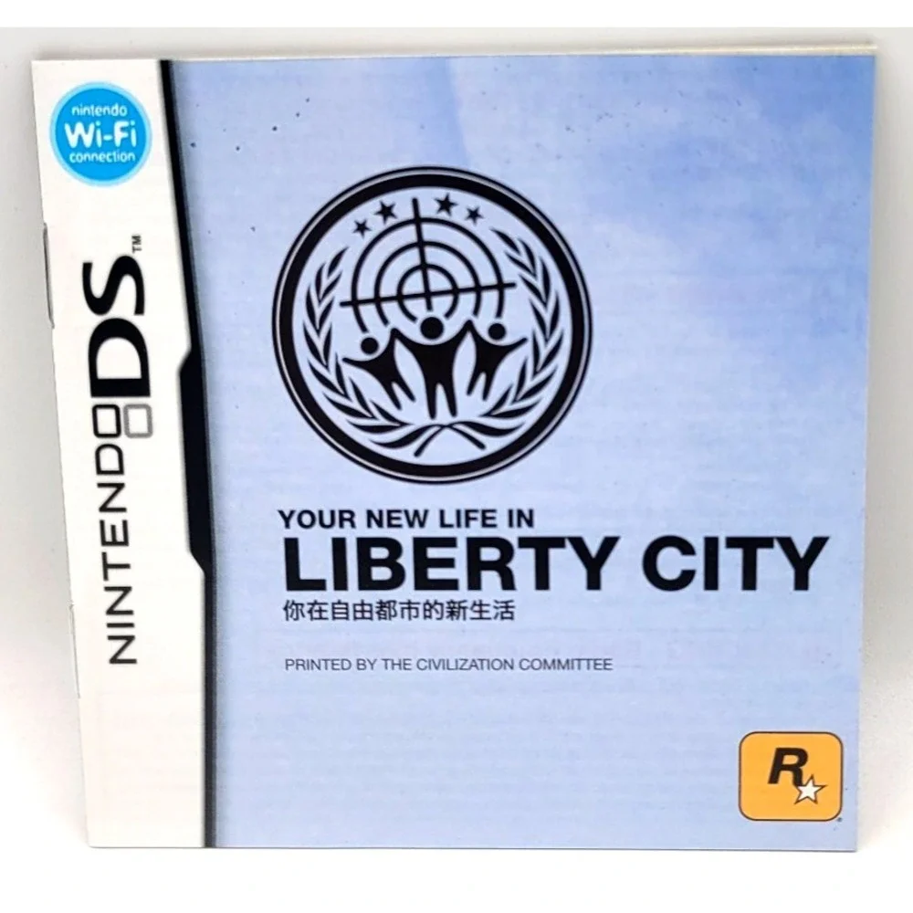 Grand Theft Auto Chinatown Wars NINTENDO DS GAME MANUAL ONLY *NO‎ GAME*